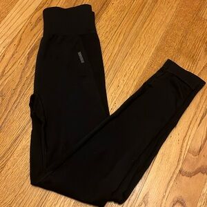 Gymshark ribbed black leggings